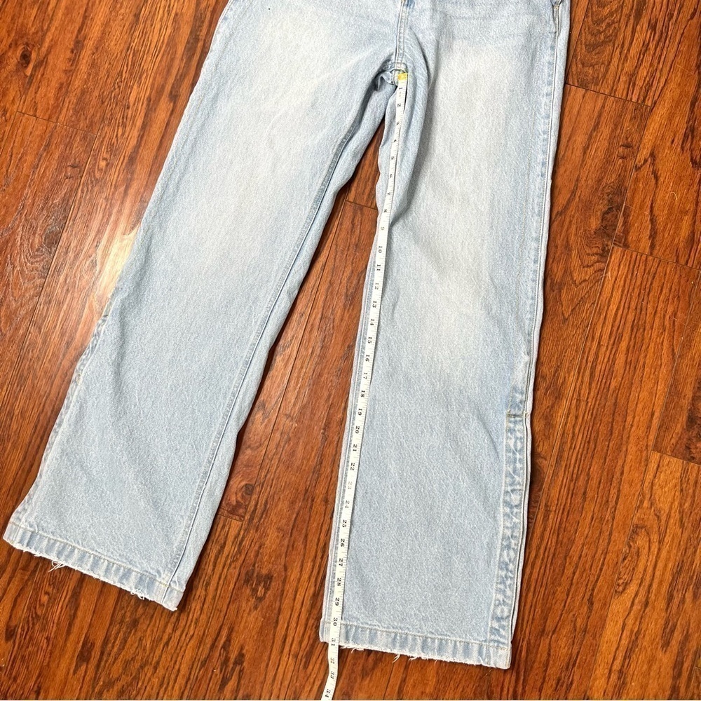 KanCan Estilo 100% Cotton Straight Leg High Rise Lightwash Denim Jeans Size 27 - Picture 16 of 16